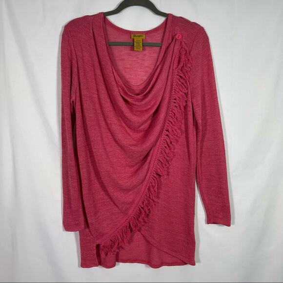 Wrangler, Wrap Light weave sweater, Size Small. Pink. In good used condition! - Picture 1 of 6